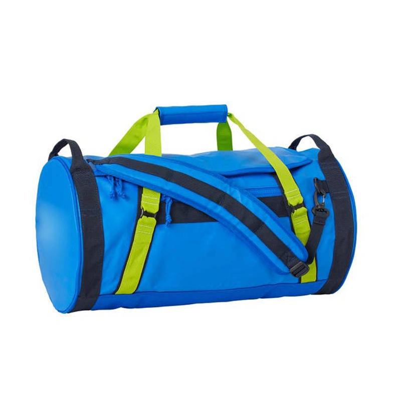 Blue Waterproof Duffel Backpack PVC Tarpaulin Duffel Bag 45L, 60L, 90L